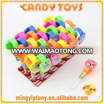 Professional design custom plastic tiger watch toy candy