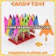 2017 plastic candy toy, stealth aircraft toy candy for boys