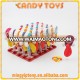 Best selling chinese candy toy with blowing balloon game